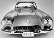 Corvette C1 von 1958.